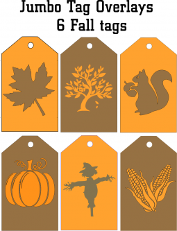 Jumbo Fall Tags